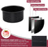 P&P CHEF Mini Cake Pan Set of 3, 4 Inch Non-Stick Round Baking Pans for Small Tier Smash Cakes, Stainless Steel Core
