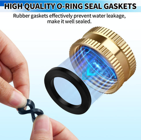 1019-A 3/4GHT 1 Set Boltigen Vacuum Breaker Repair Kit, Frost Free Outdoor Faucet ASSE Repair Kit, Hose Bib Replacement