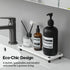 Instant Dry Sink Caddy, 10" x 4" Kitchen Sink Organizer with Diatomaceous Earth Stone Tray for Sponge and Soap Dish