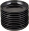 Happy Sales HS305AB10 Melamine Sauce Dishes, Set of 10, Black