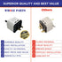 Whole Parts Dryer Push-to-Start Switch, Replacement Compatible with Maytag, Kenmore, Whirlpool Dryers