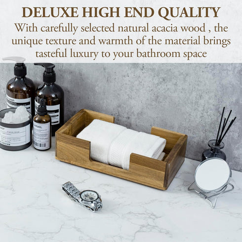 Countertop MyGift Trifold Paper Towels, Modern Metal Wire Bathroom Paper Hand Towel Holder in Brass Tone Finish, Guest
