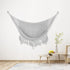 Hammock 330lbs, ChairMax Large Hanging Chair, Soft Cotton Rope Swing Chair with High Load-Bearing Metal Rod,Indoor