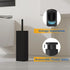 Set,Square 304 RUACQ Toilet Brush and Holder Toilet Bowl Brush for Bathroom with Stainless Steel Handle Toilet Cleaner