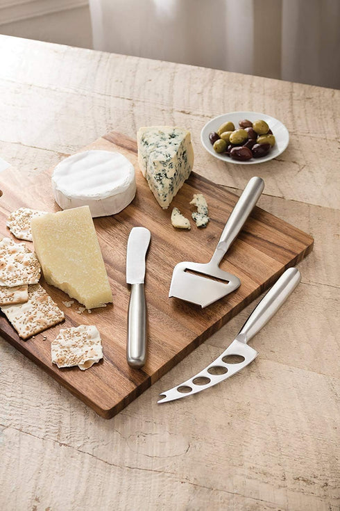 Set, 9.37 2.953 0.67 inches, Fox Run Cheese Knife x x Metallic