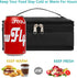 FlowFly Portable Small Insulated Lunch Box, Soft Bag Mini Cooler Thermal Meal Tote Kit with Handle for Work