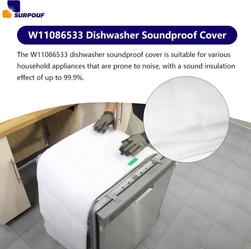 W11086533 Dishwasher Sound Shield