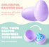 3.15" 200PCS JOYIN Pastel Easter Eggs, Large Plastic Eggs, Empty Colorful Fillable Eggshells for Easter Hunt, Party