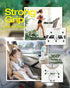 100ml Ausic Misting Baby Stroller Fan, Portable Misting Fan for Outdoors - Detachable Tripod, Safe Clip On Fans