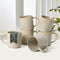 MONITO Coffee Mugs Set of 6, 16 oz Mugs Set, Ceramic Coffee