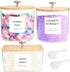 PLOUTA HOME 3 Pack Laundry Room Organization Storage Containers, Plastic Clear Laundry Pods Container & Dryer Sheet