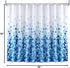 ARICHOMY Polyester Shower Curtain Set, Farmhouse Bathroom Fabric Fall Curtains, Waterproof, Standard Size 72 by 72, Blue