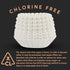 Tupkee Coffee Filters 4-6 Cups, 200 Count Junior Basket Style, Chlorine Free Paper Coffee Filter, Made in USA