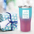 Philippians 4:13 Tumbler, Stainless Steel Insulated Cup - Christian Gifts for Women (20 Oz, Purple Teal)