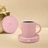 Set 131F/55C), 14oz Set) BESTINNKITS Smart Coffee Auto On/Off Gravity-induction Mug Office Desk Use, Candle Wax Cup