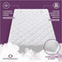 7-9 inches CirclesHome Crib Size Mattress Pad Pillow Top - Double Puff Fleece Top Down Alternative Mattress Protector