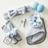 Reusable Makeup Remover Facial Cloths and Scrunchie Set, 3-Piece, Coastal