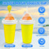 Slushy Maker Cup, Magic Quick Frozen Smoothies Cup, Portable Double Layer Slushy Maker for Kids Family