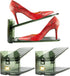 Yes!Fresh Shoe Slot Organizer, Boutique Display Style Shoe Stacker for A Pair of