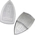 FQTANJU 2PCS Cover Iron Shoe for Electric Iron, Aluminum Ironing Shoe Compatible with Most Steam Irons