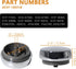 DC97-16931B Washer Dryer Control Knob for Washing Machine Compatible with Samsung Laundry Appliance Replaces DC97-17292A,DC64-02768A