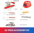 32+ Set 8.8 oz (250 Set Total Chef Electric Chocolatiere Melter Accessories Fondue Pot Chocolate Fountain and Candy