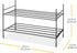 2-Tier Whitmor Modular Stacker Shelf