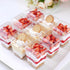 5 oz 75 25, Zezzxu Plastic Dessert Cups with Lids and Spoons Pcs Serves Banana Pudding Cups with Lids Mini Dessert
