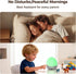 Dimmable 21 Ok to Wake Alarm Clock for Kids, Sleep Trainer with Night Light, White Noise Sound Machine, Digital