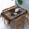 TNOKKU Vintage Cat Table Cloth for Party, Waterproof Tablecloth for Kitchen Dining Room