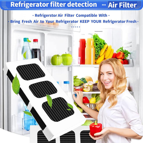8 Pack Paultra2 Refrigerator Air Filter Replacement - For Frigidaire PAULTRA2 Pure Air Ultra II, Electrolux Part