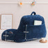 A Nice Night Reading Pillow Bed Wedge Large Adult Children Backrest with Arms Back Support for Sitting Up in Bed/Couch