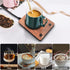 Coffee Mug Warmer for Desk, Electric Cup Warmer with 3-Temp Settings, Auto Shut Off After 4H