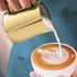 Zulay Kitchen Milk Frother Set, Latte Art Coffee Kit with Handheld Frother, Stainless Steel Pitcher & Stencils