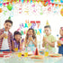 Candyland Party Supplies Drinking Plastic Straws, Reusable 24 for Kids Birthday Party Favors