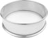 Stainless Steel Flour Sifter, Fine Mesh Round Sifter for Baking, 8" Diameter x 2.5" High, Mesh-Hole Size 0.85mm