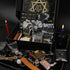 132 Witchcraft Supplies Kit PCS, Wiccan Supplies and Tools, Including Witchcraft Herbs, Spell Candles, Crystals