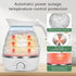 Portable Travel Foldable Electric Kettle, 850W Fast Boiling, Food Grade Silicone, 700ml, 110V, White