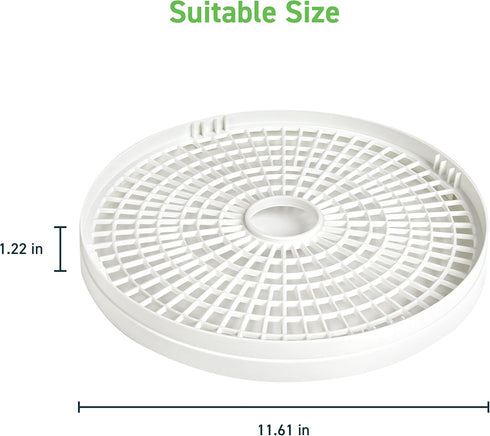 COSORI Food Dehydrator Accessories, 2 Pack for 5 Tray CFD-N051-W, BPA-Free