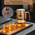 600ml/20.3oz (20.3oz) Tea Pot- Magic Witchcraft Enchanted Glass Teapot with Strainer, Tea Innovative Water Separation