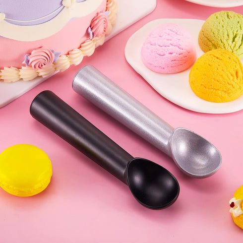 12 7 Inch Frozen Gejoy Pcs Ice Cream Scoop Nonstick Anti Freeze Ice Cream Scooper Aluminum Design Dessert Spoon