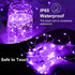 7FT 20LED 12 Pack) Fairy Lights,Silver Wire String Lights Waterproof,Battery Operated Firefly Starry Moon Lights