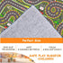 7047 3D Kids Rug, Race Track Playmat Rugs in Kids Carpet with Rubber Backing, Start and Finish line Racing Track