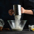 Esvopa 3 Flour Sifter for Baking, Stainless Steel Cup Flour Sifter with Rotary Hand Crank, Fine Mesh and Agitator Flour