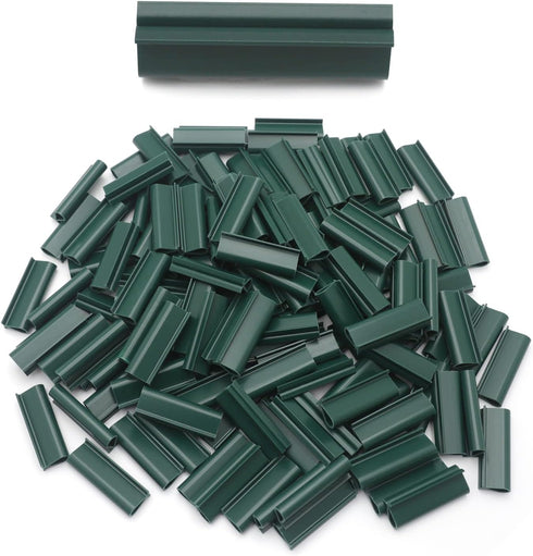 XKMT Green Mounting Bracket for Chain Link Fence, Privacy Tape Weave View Blocking