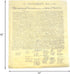 The Declaration of Independence - Authentic Replica Printed on Antiqued Genuine Parchment, 14" X 16", Ships in Tube
