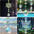 340 (340Pcs VICTLOV Crystal Suncatcher Making Kit, Pieces with Beads, Snowflakes, Butterflies, Glass Balls for Garden