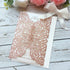 20PCS 5.12 x 7.28'' Laser Cut Wedding Invitations Cards with Envelopes, Hollow Rose Pocket with Bowknot for Bridal