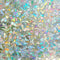 LEMON CLOUD Window Privacy Film - Decorative Stained Glass Window Stickers, Rainbow Cling Holographic, No Glue Frosted