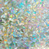 LEMON CLOUD Window Privacy Film - Decorative Stained Glass Window Stickers, Rainbow Cling Holographic, No Glue Frosted